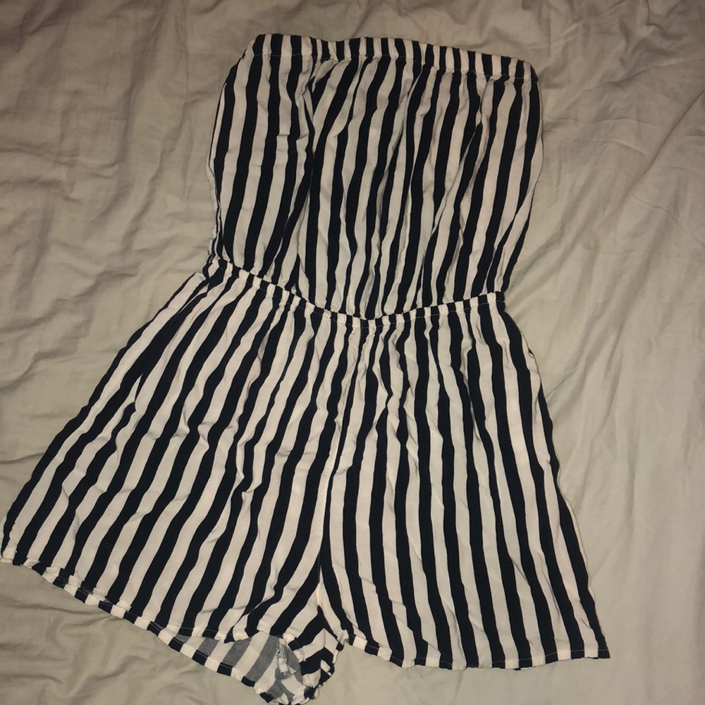 H&M strapless jumpsuit